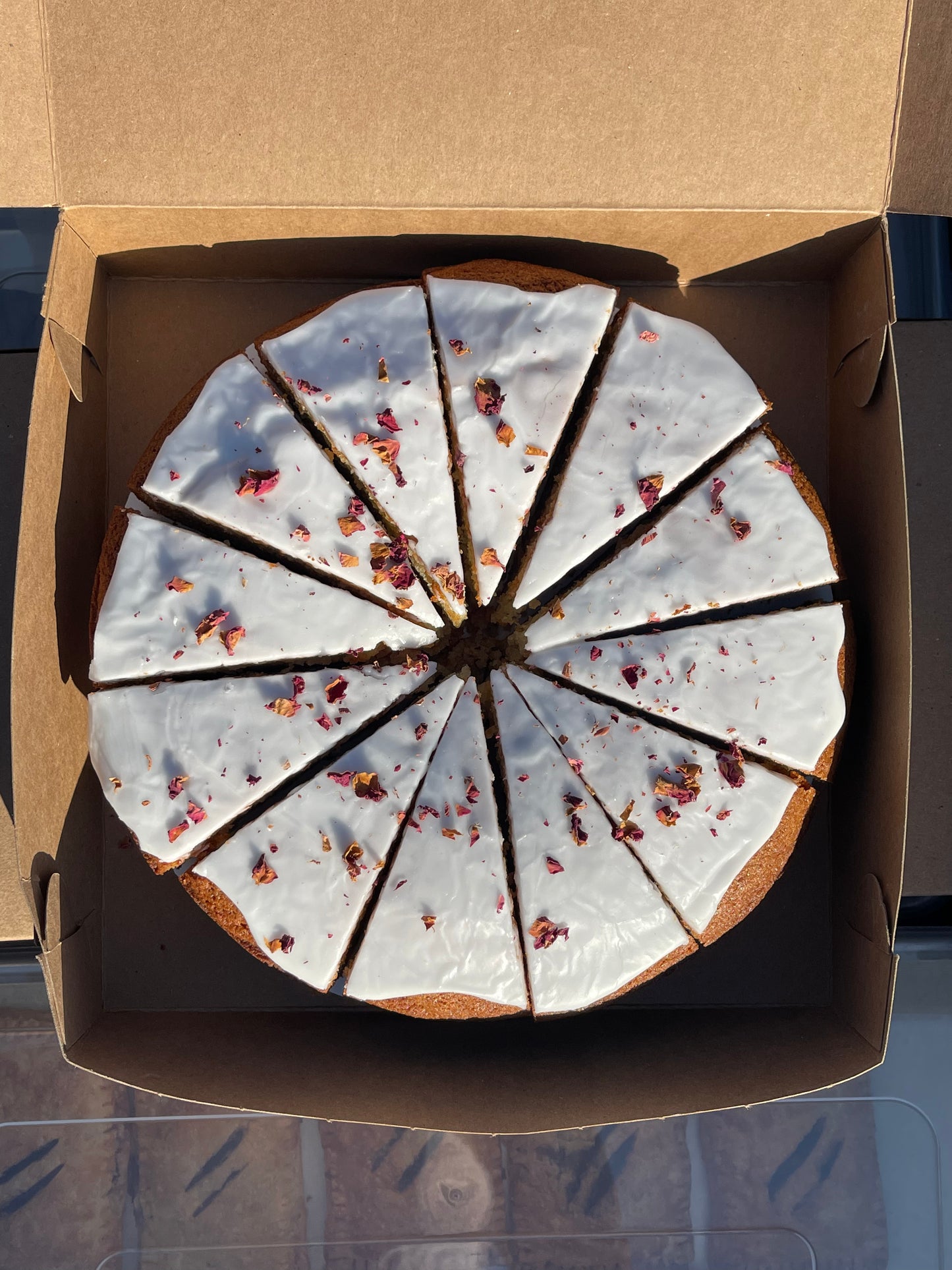 Lemon Rose Cake